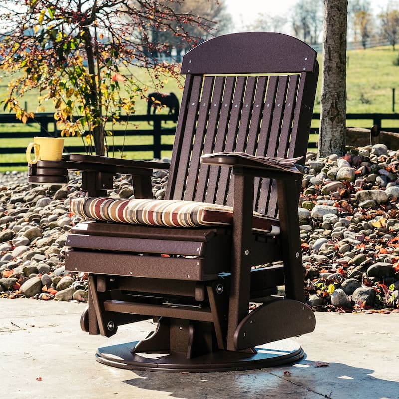 Poly Lumber Classic Swivel Glider Chair