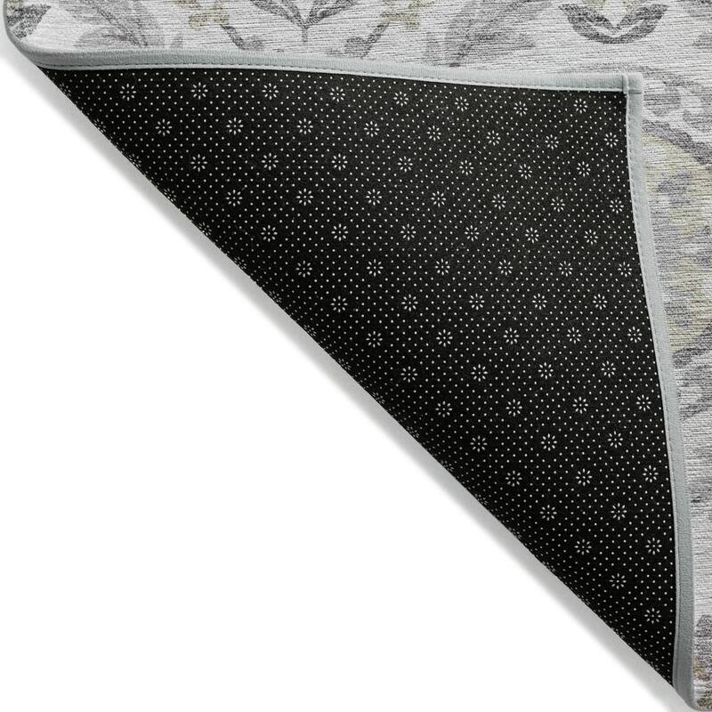 HomeRoots Floral Transitional Rectangle Outdoor Rug