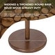 preview thumbnail 30 of 140, Tree-branch Rubberwood Freestanding Coat Rack with Hooks