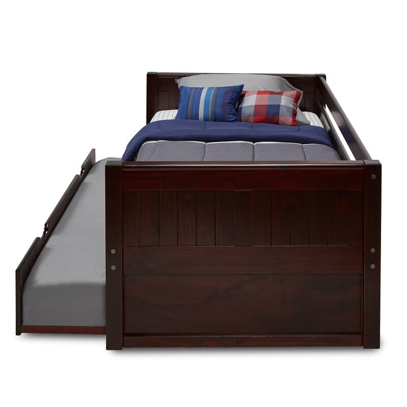 Camaflexi Panel Headboard - Twin Size Day Bed with Twin Trundle