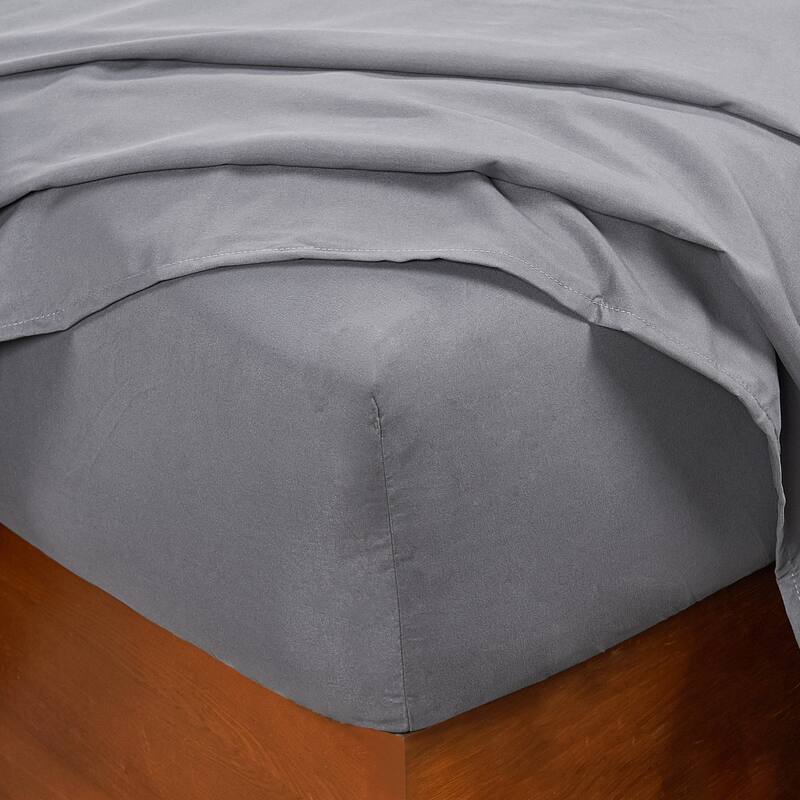 Serenta 4-piece Luxury Embroidered Bed Sheet Set