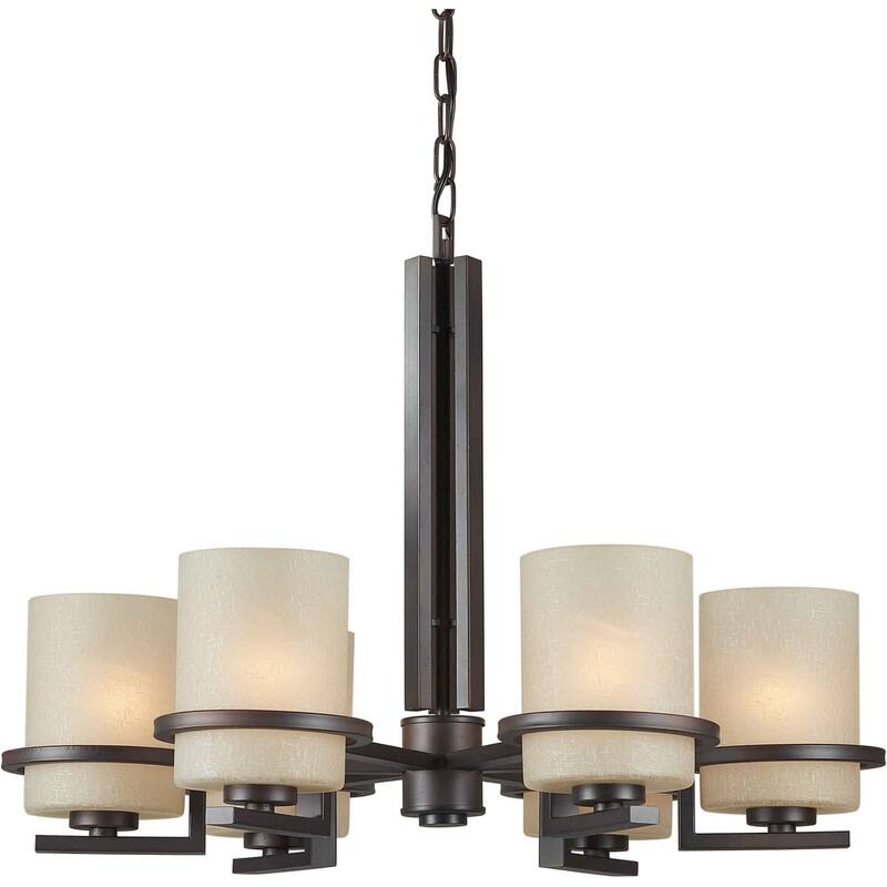 Forte Lighting 6 Light 27-1/2" Wide Chandelier