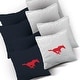 preview thumbnail 3 of 7, SMU Mustangs Stripe Outdoor Cornhole Board Set