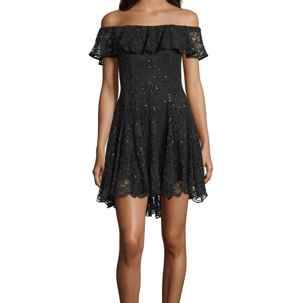 betsy and adam off the shoulder lace gown