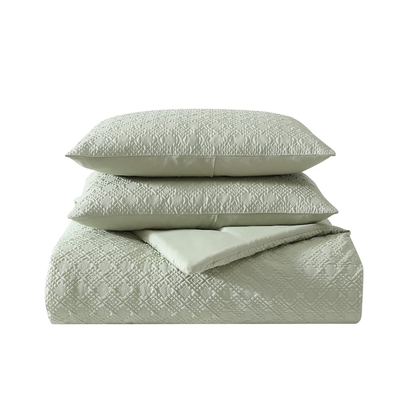 Wrangler Sedona Geometric Green Reversible Comforter Bonus Set
