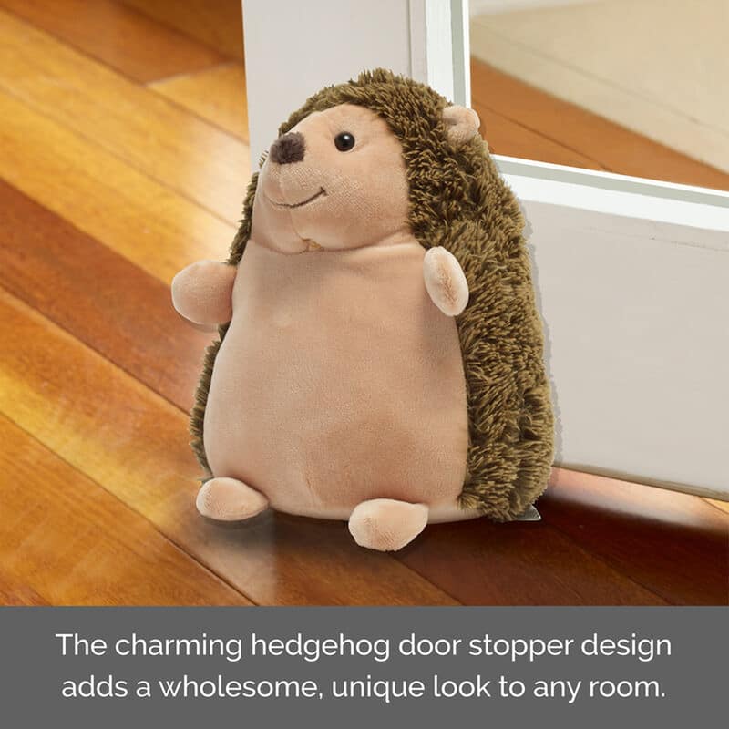 Elements Hedgehog Door Stopper, 8 Inch - N/A