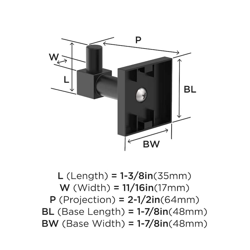 Appoint Matte Black Traditional Single Robe Hook