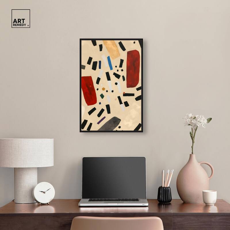 Mindscape Mosaic II Canvas by Art Remedy