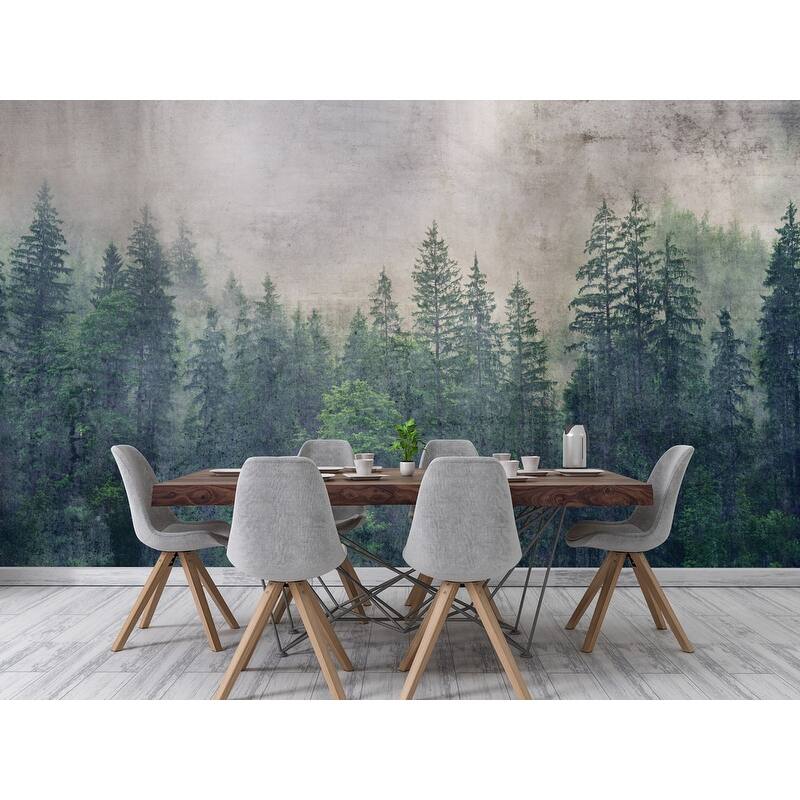 Dimex Forest Abstract Wall Mural - 98.4in x 147.6in x 0.025in