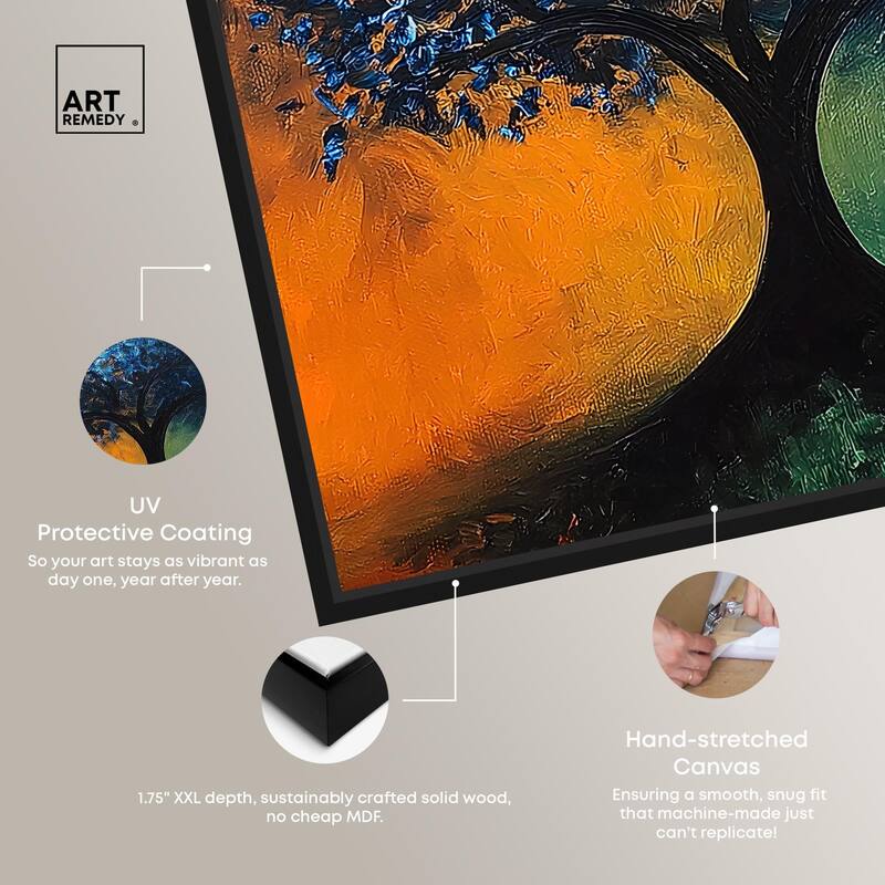 Tree of Opposites II Canvas by Art Remedy