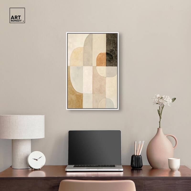 Overlapping Planes I Canvas by Art Remedy