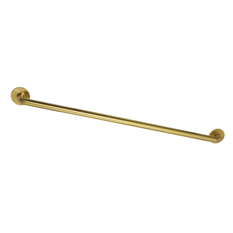 Kingston Brass Silver Sage 42-Inch X 1-1/4-Inch OD ADA Grab Bar - Brushed Brass