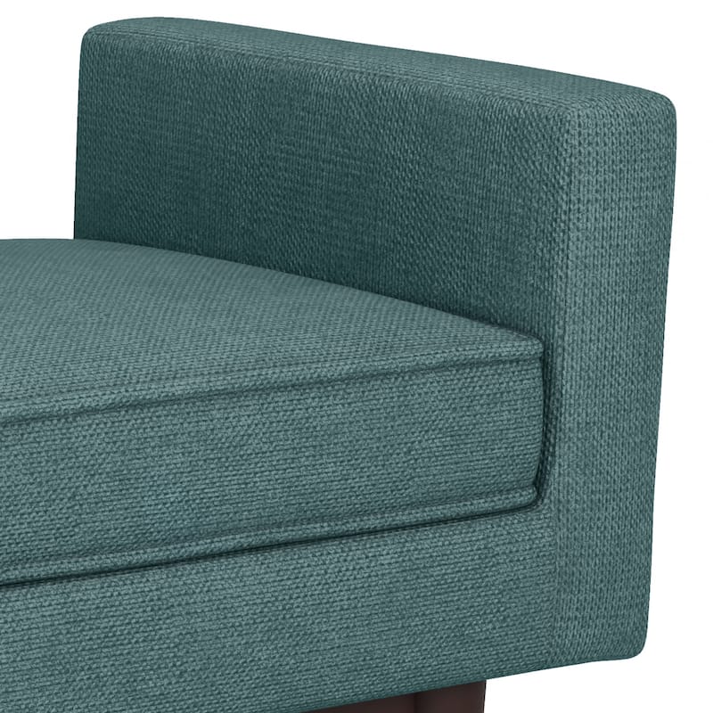 WYNDENHALL Highbridge 29 inch Wide Contemporary Rectangle Ottoman Bench