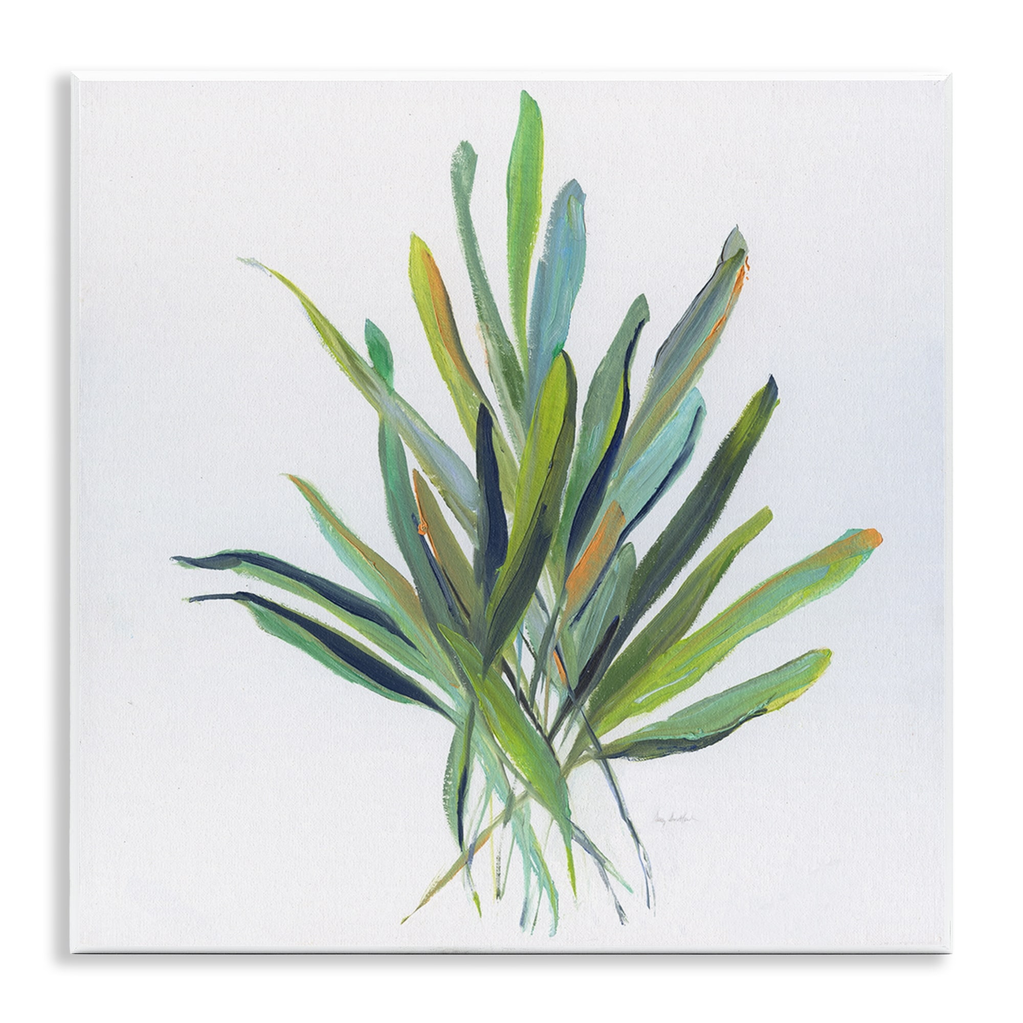 Stupell Plant Leaf Sprigs Wall Plaque Art Design By Sally Swatland