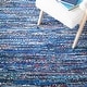 preview thumbnail 26 of 49, SAFAVIEH Handmade Rag Rug Ljubika Casual Stripe Cotton Rug with Fringe
