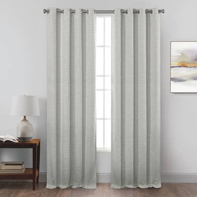 Willow Grommet Total Blackout Curtain, 1 Panel