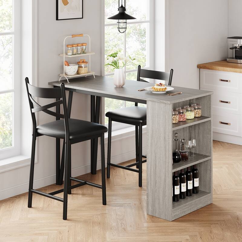 Kitchen Bar Table and Chairs for 2