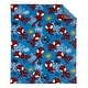 preview thumbnail 2 of 2, Marvel Spidey and His Amazing Friends Blue, Red and White Spidey Team Super Soft Toddler Blanket