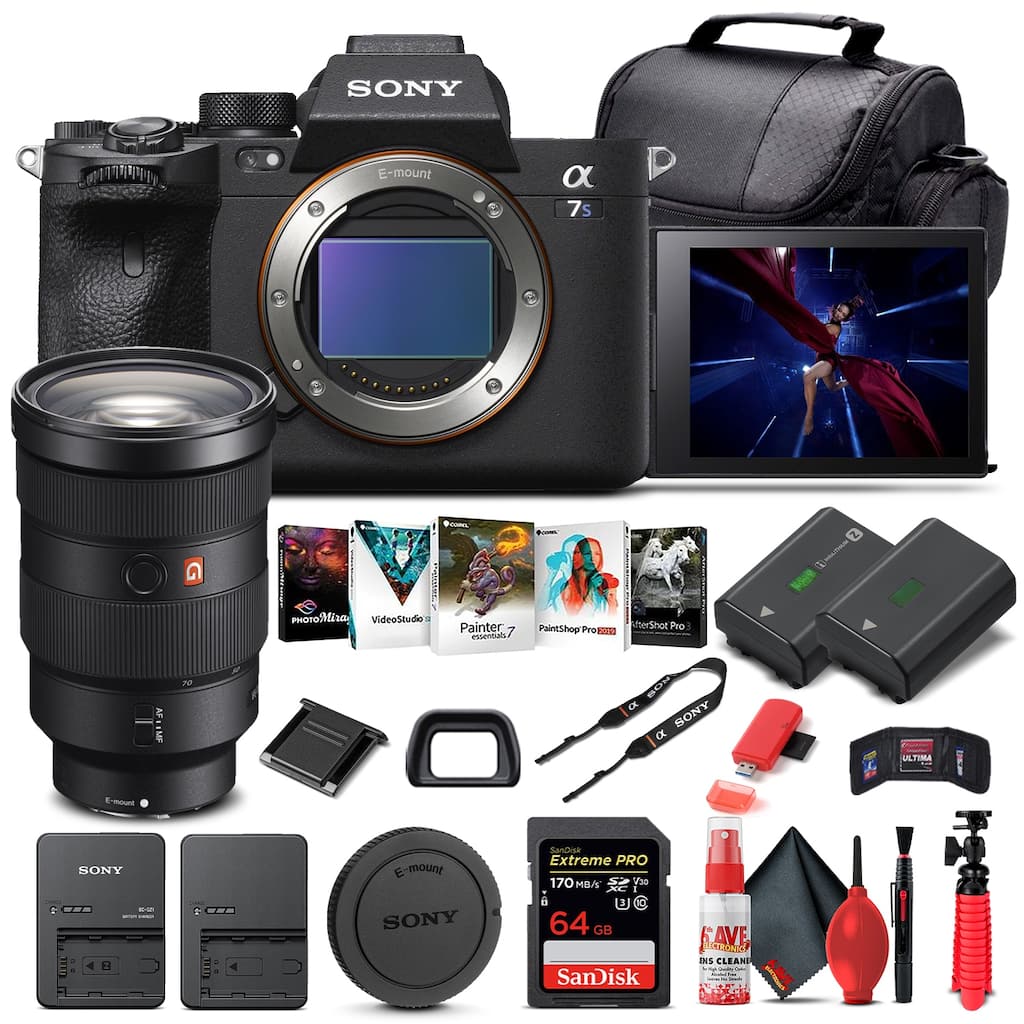 Sony Alpha a7S III Mirrorless Camera W/ Sony FE 24-70mm Lens - Basic
