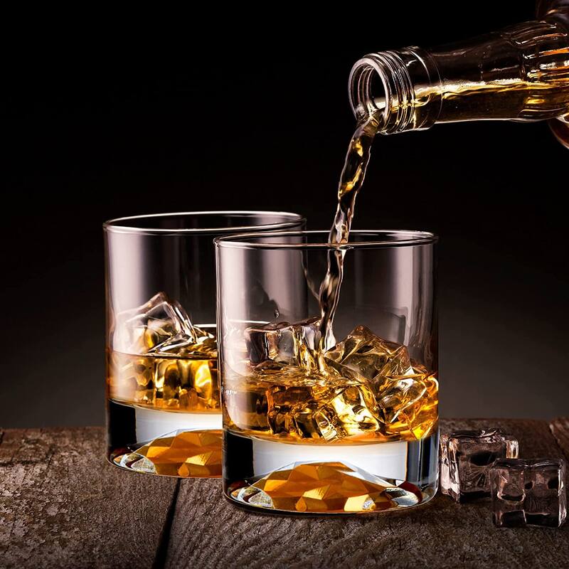 5 Piece Basic Whiskey Set - Set of 5 - Clear - Set of 4 - Set of 5
