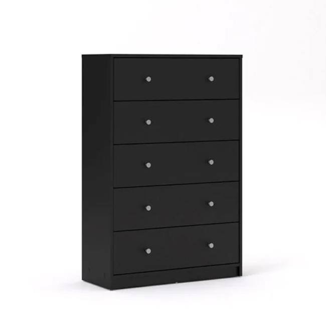 Porch & Den Zoe 5-drawer Chest - Black