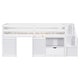 preview thumbnail 11 of 22, Multiple Functional Twin Size Low Loft Bed With Drawers And Large Storage Space