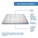 preview thumbnail 27 of 38, DreamLine Flex 30 in. D x 60 in. W x 76 3/4 in. H Pivot Shower Door, Shower Base and Backwall Kit - 30" x 60" - 30" x 60"