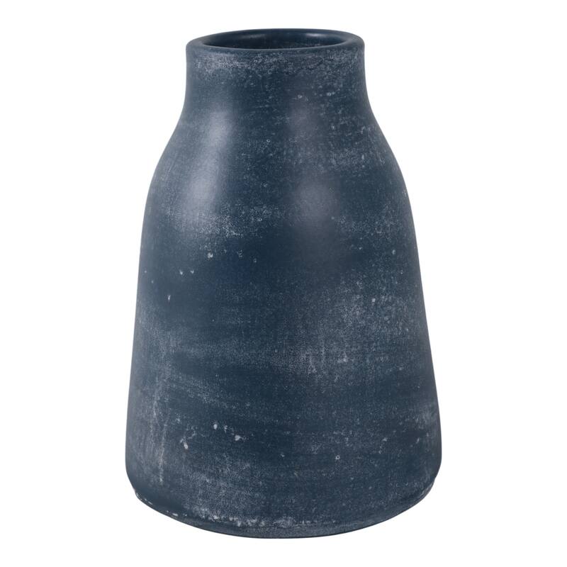 Terracotta Pottery Vase with Handles Rustic Artisan Decorative Accent