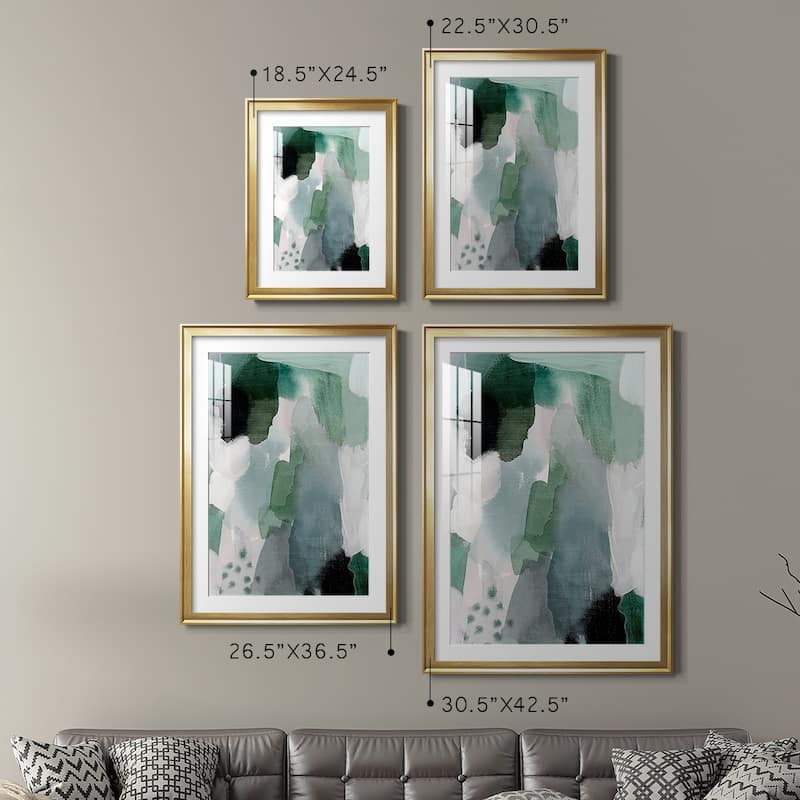 Turquoise Waters I Premium Framed Print - Ready to Hang