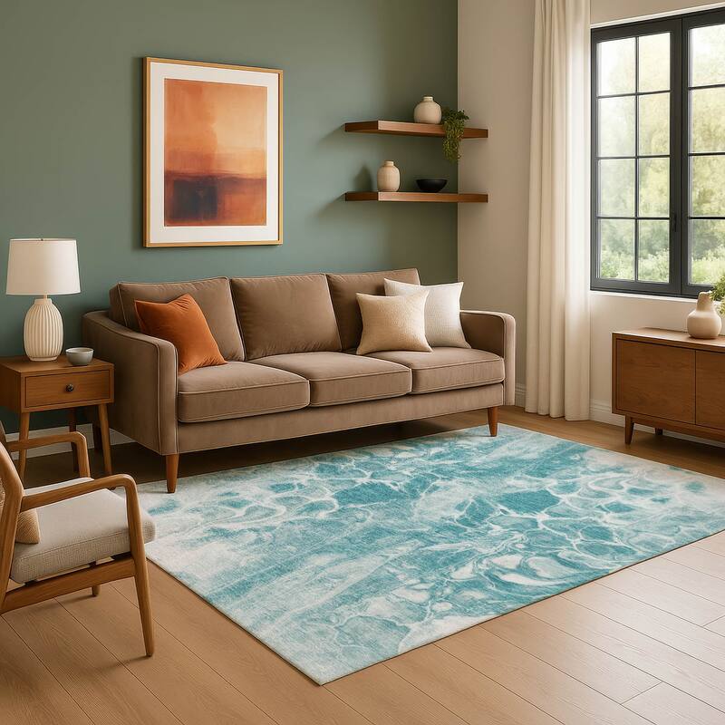 Premium Washable Super Soft Modern Abstract Mayfield Rug