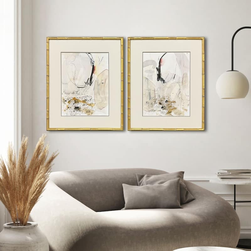 Paragon Sands and Sediments Framed Art - Set of 2 - 2-piece Set