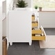 preview thumbnail 13 of 19, Eviva Acclaim Single Sink Bath Vanity with Carrara Quartz Top and Undermount Porcelain Sink