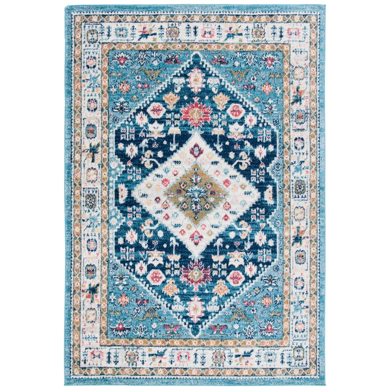 SAFAVIEH Madison Dorene Oriental Medallion Rug