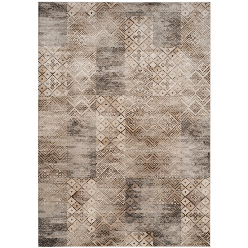 SAFAVIEH Vintage Distressed Boho Inbal Oriental Rug