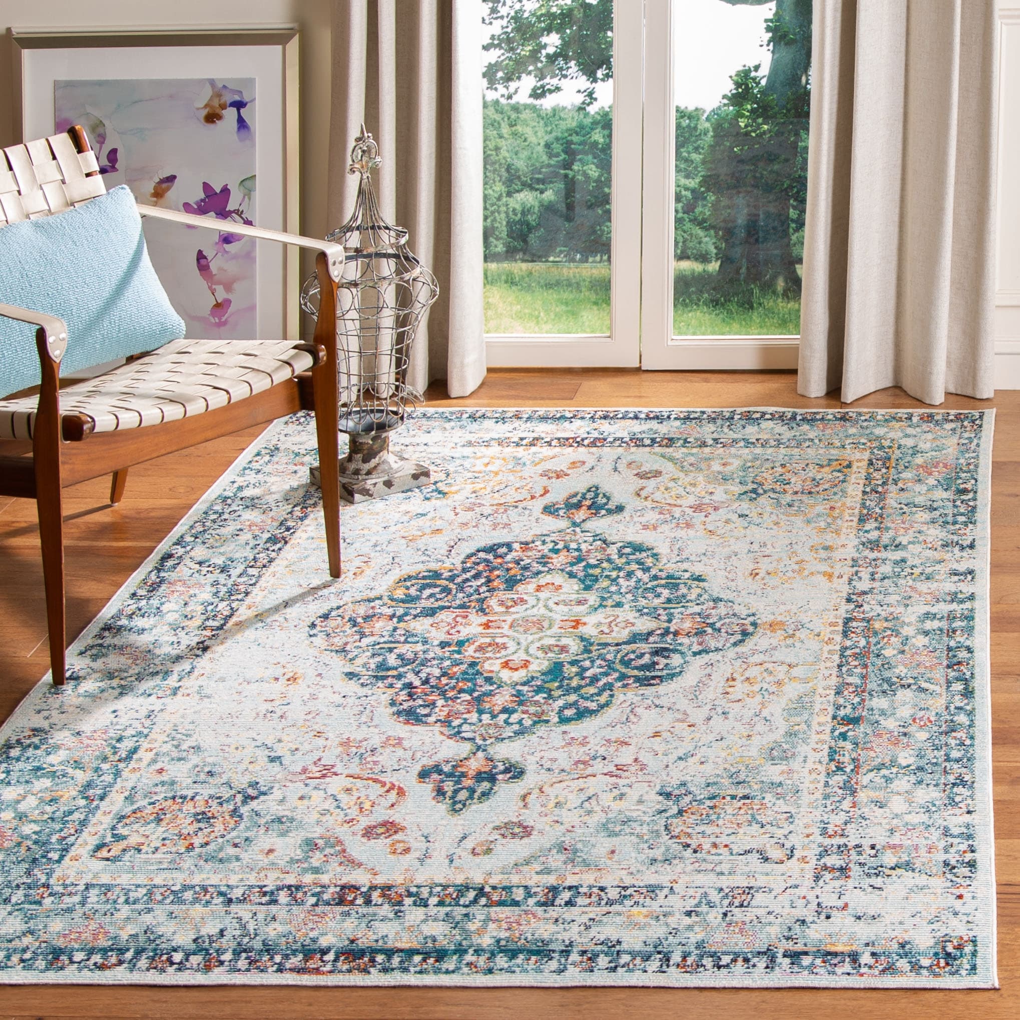 SAFAVIEH Crystal Jaruska Vintage Oriental Rug - Overstock - 40450768