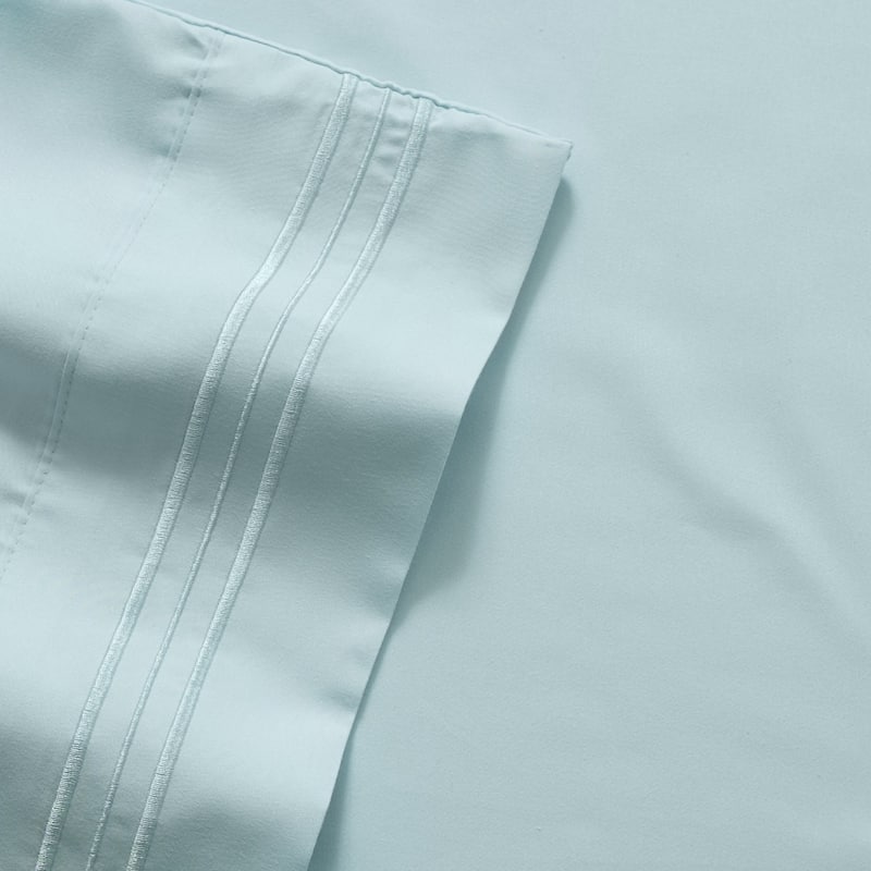 Embroidered 4-piece Bed Sheet Set