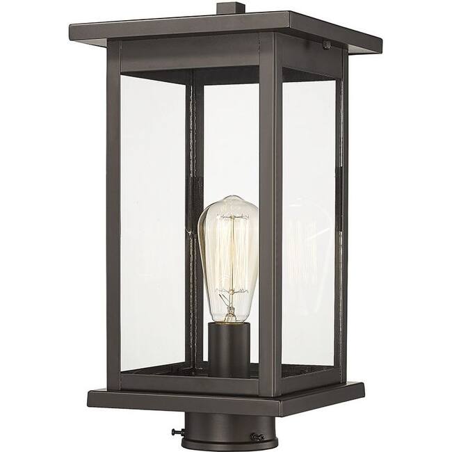 Millennium Lighting 4124 Bowton 16" Tall Post Light - Powder Coat Bronze