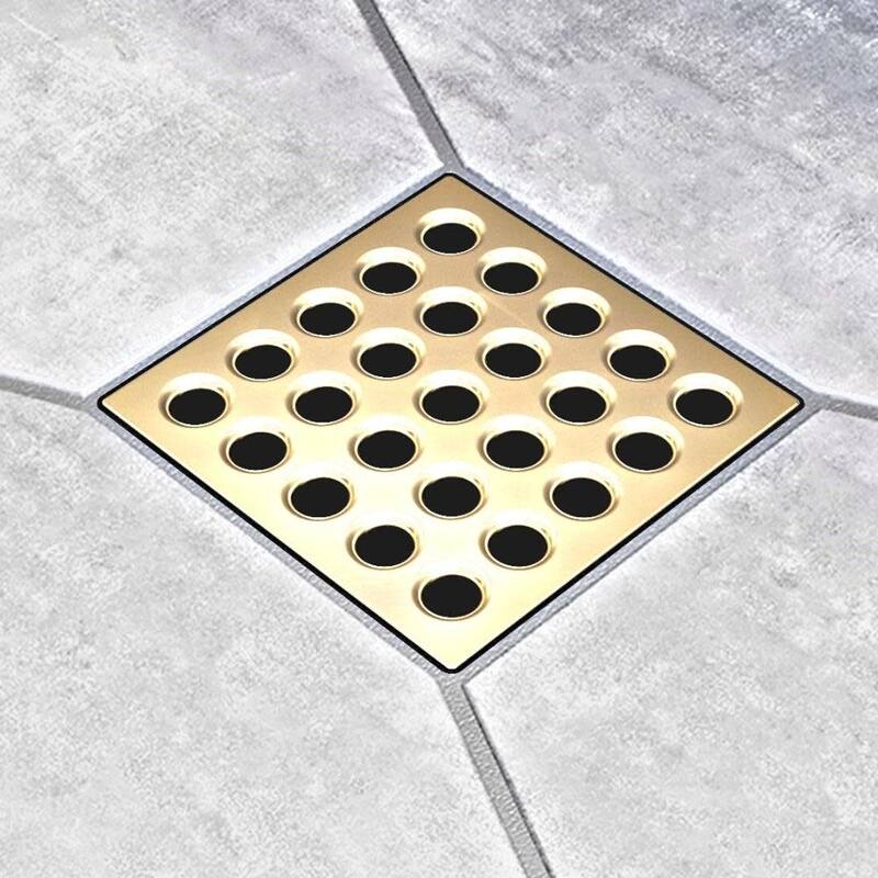 Ebbe America E4402 PRO Drain Cover - Satin Gold - Satin Gold