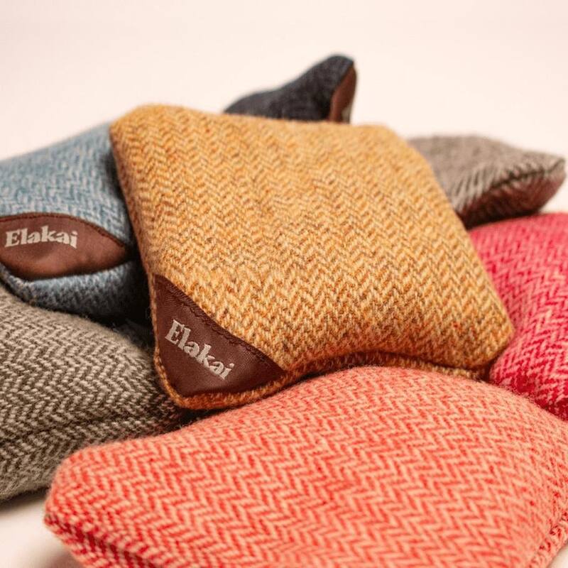 Elakai Herringbone All-Weather Pro Cornhole Bags (Set of 4)