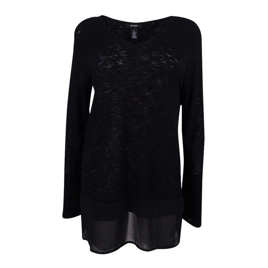 alfani petite sweaters