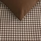 preview thumbnail 6 of 6, Eddie Bauer Harrison Houndstooth With Solid Brown Reverse Comforter (3 Piece Set)