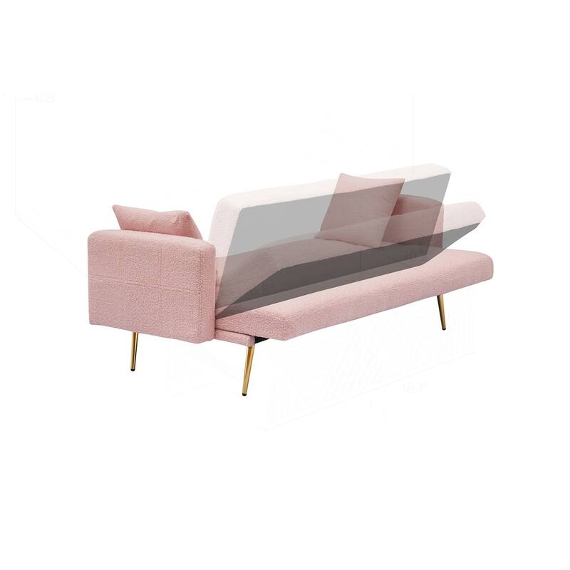 Versatile Fleece Sofa Bed with Multiple Functionalities and Premium Materials