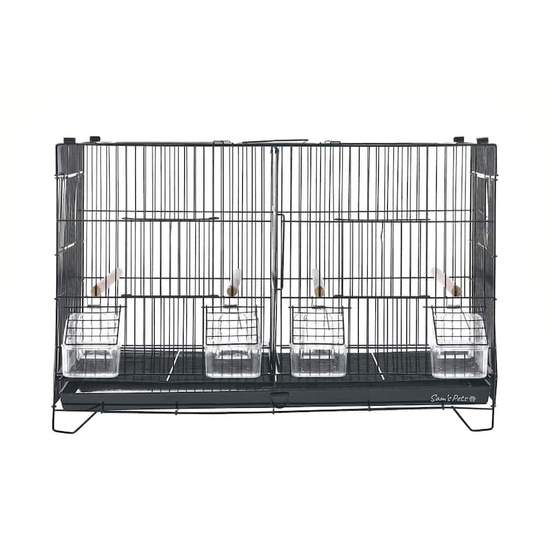 Willow 24'' Bird Cage In Black