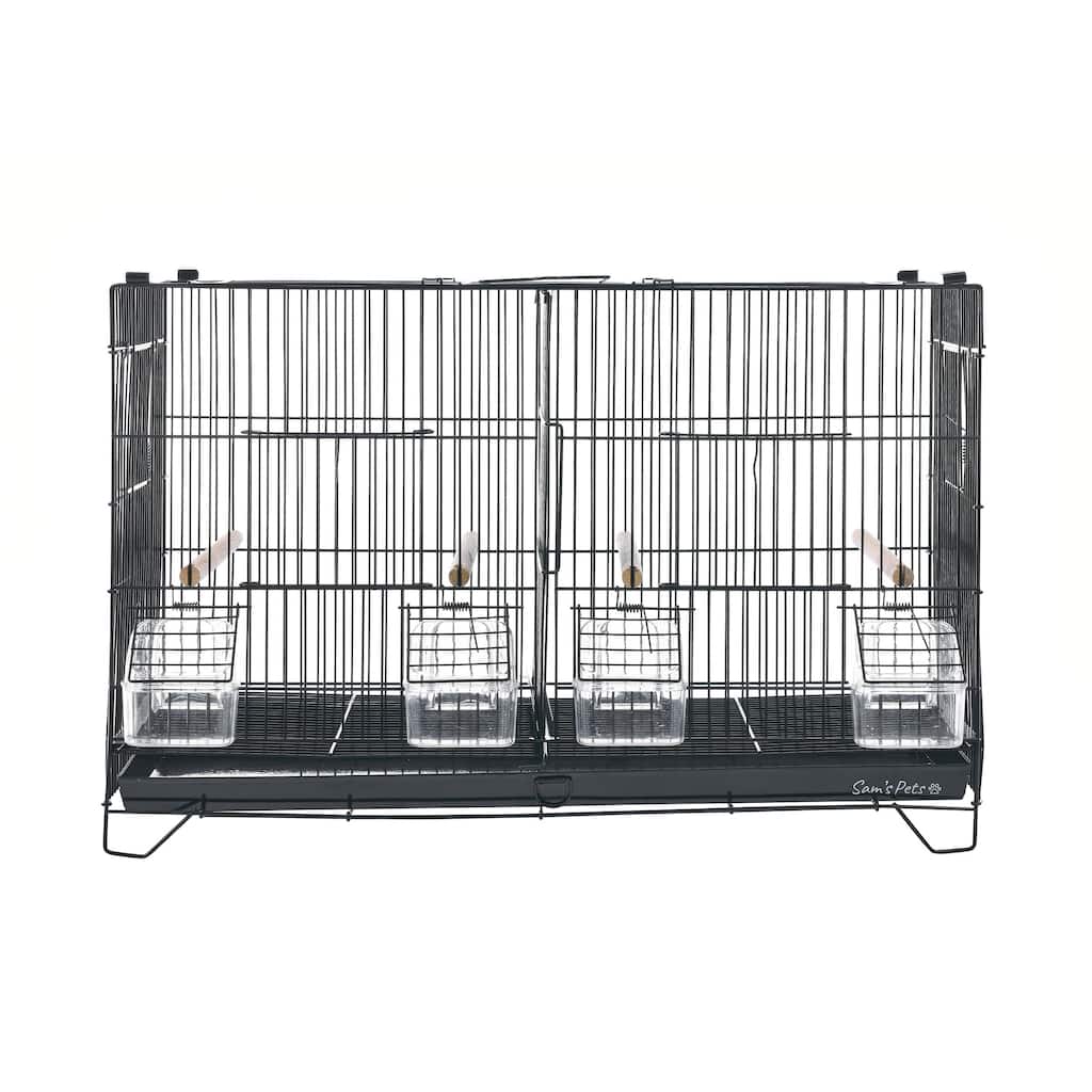 Willow 24'' Bird Cage In Black