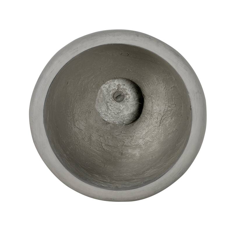 Christopher Knight Home - Classical 16.14"H Outdoor Pedestal Urn Planter with Heraldic Carved Design