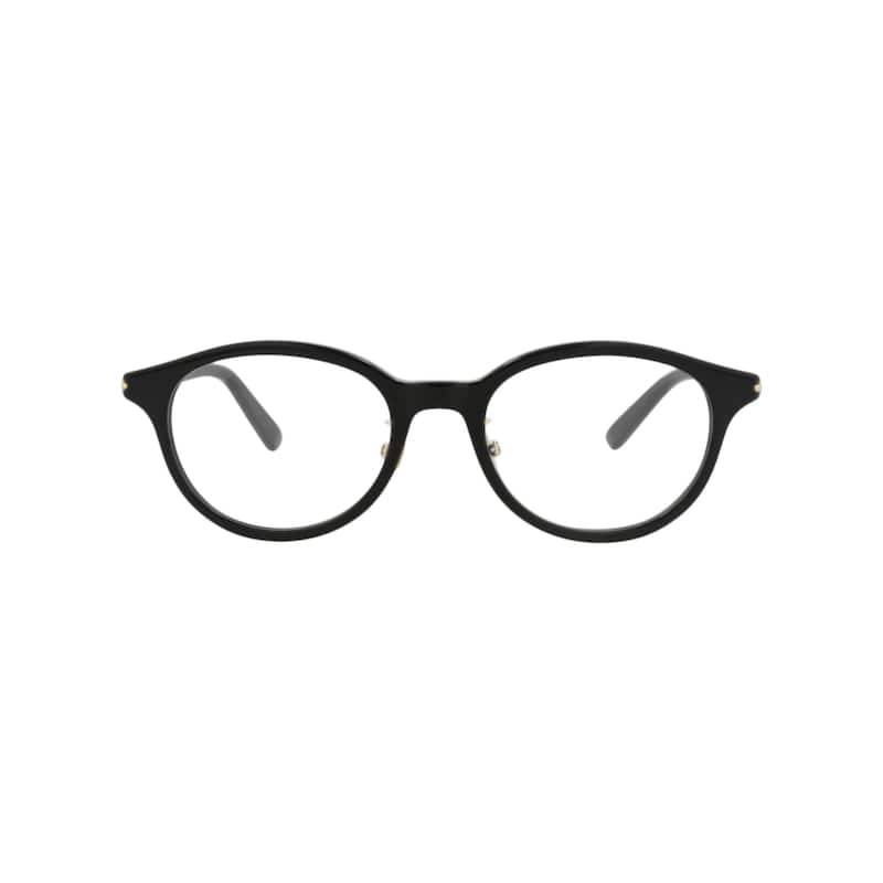 Gucci Round-Frame Recycled Acetate Optical Frames - Black Black Transparent - Black