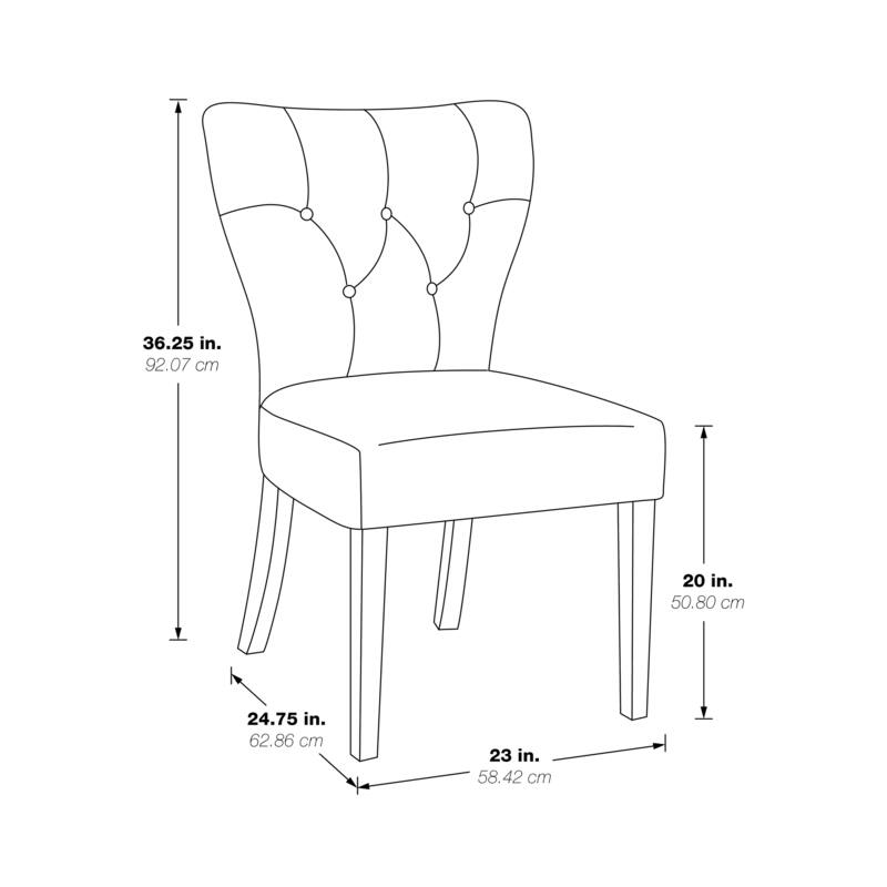 Andrew Dining Chair with Grey Brushed Legs