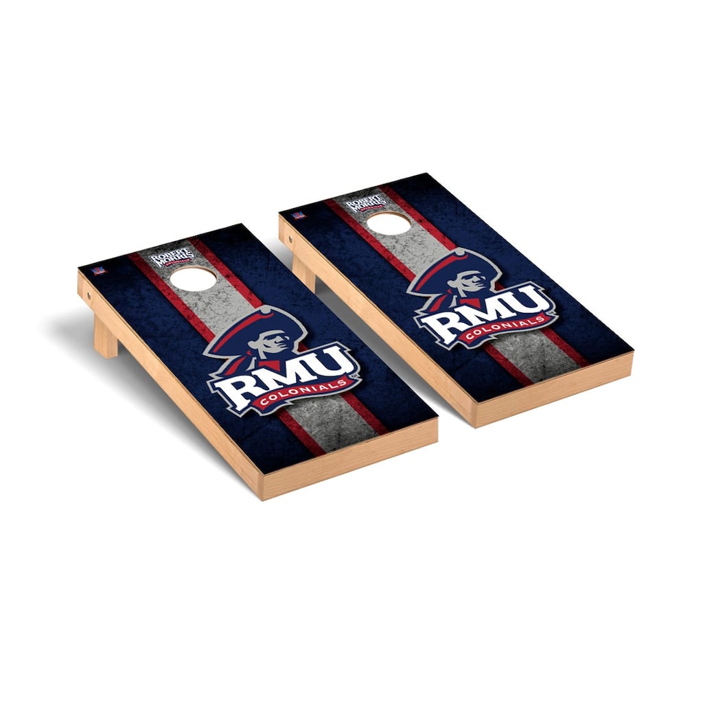 Robert Morris Colonials Cornhole Board Set - Vintage Wooden