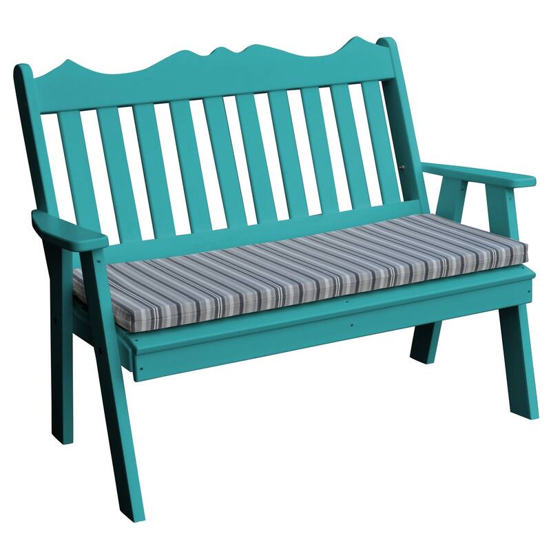 Poly 5' Royal English Garden Bench