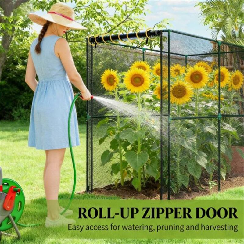 Crop Cage, Plant Protection tent, suitable For Planting Fruits, Vegetables and Flowers, Black